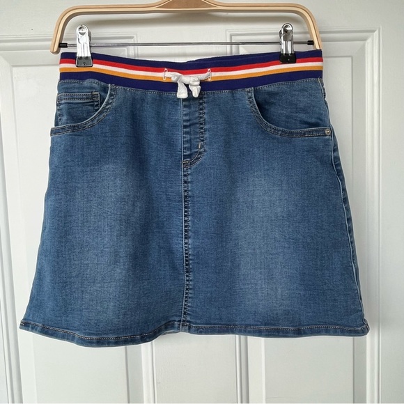 Cat & Jack Other - •Cat & Jack• Drawstring Waistband Denim Skirt - Size XL (14/16)